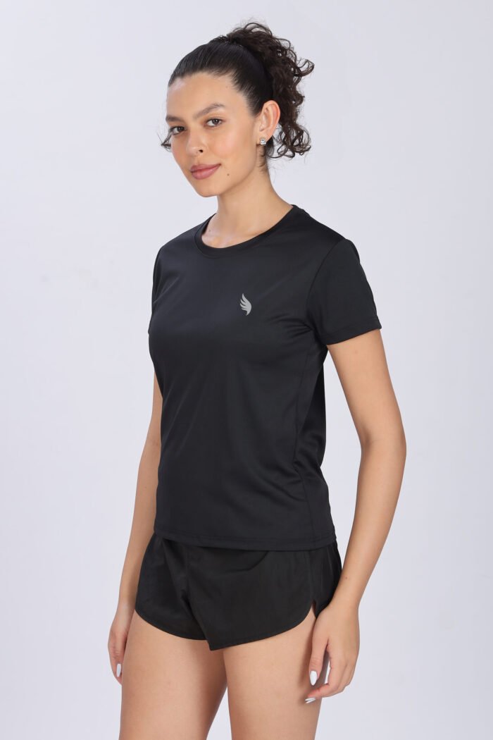 AuraShield Performance Tee - Black